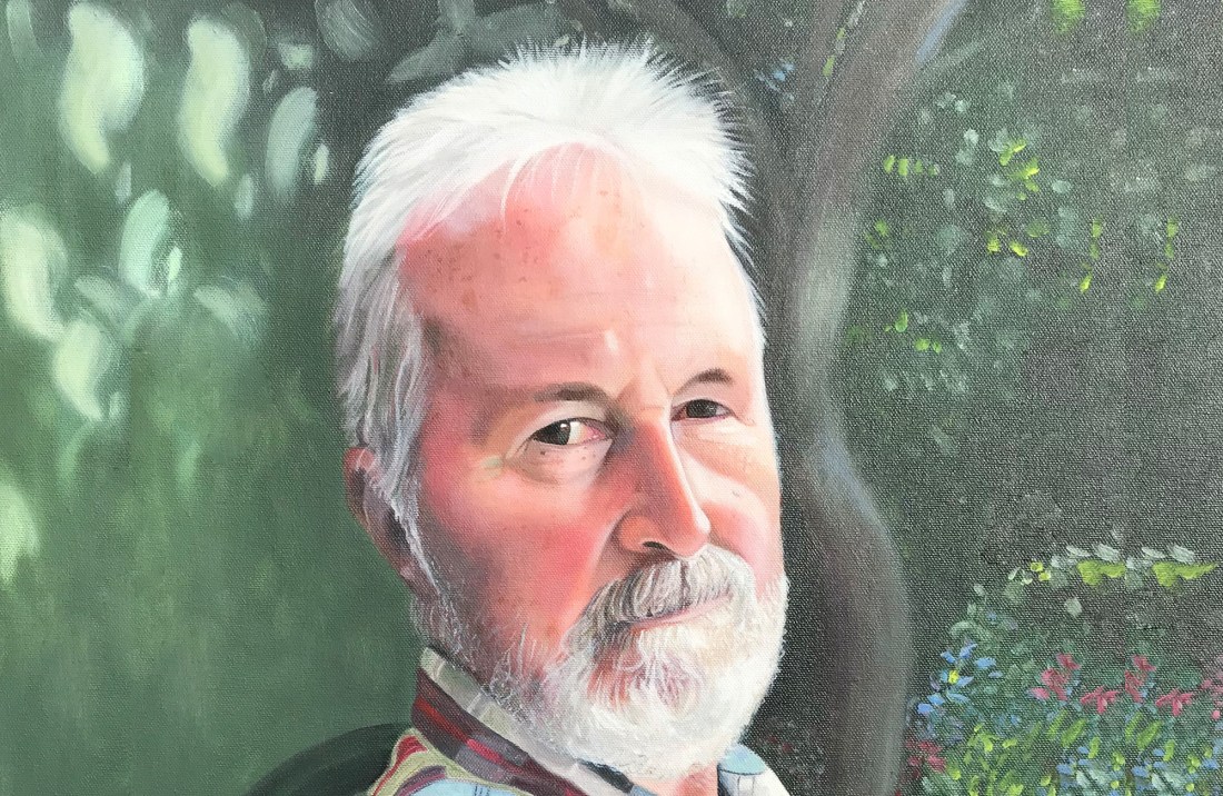 Painting of my dad.